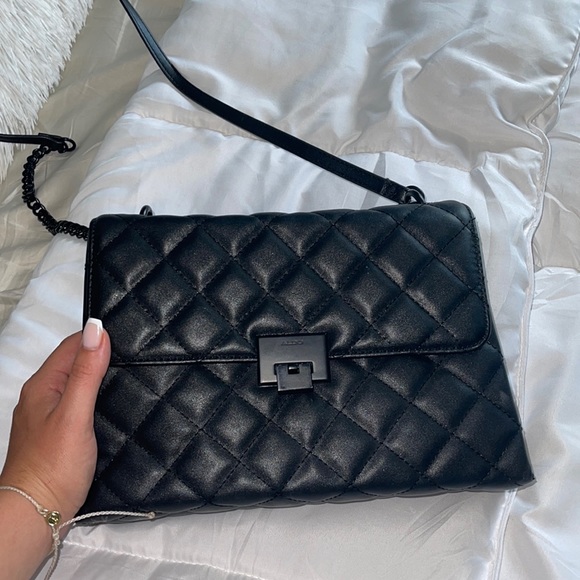 Quilted aldo cross body bag - Picture 1 of 6